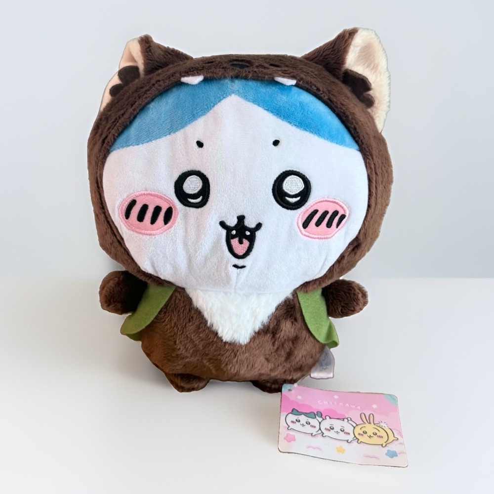 NWT Chiikawa Hachiware BOO BIG Plush Wolf Halloween FuRyu Japan 2023 10"